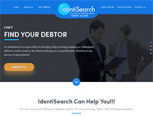 Tablet Screenshot of identisearch.com.au